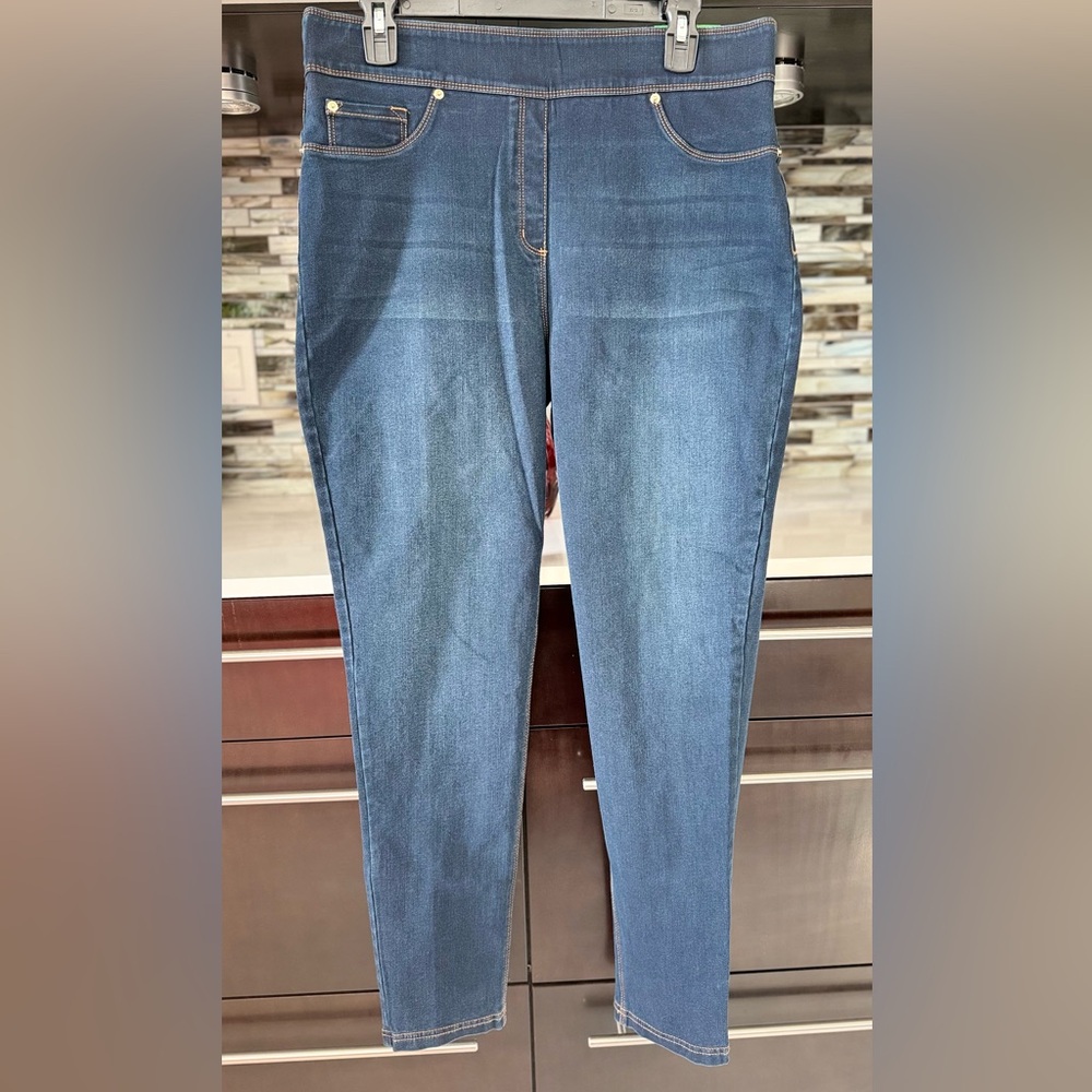SLIM FACTOR BY INVESTMENTS Ankle Jeans - Picture 2 of 8